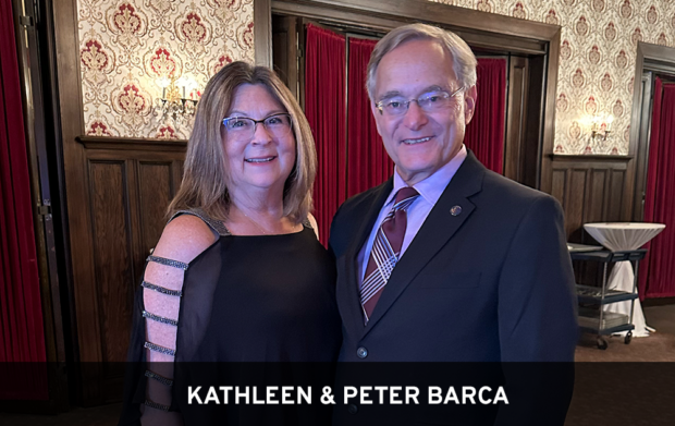 Kathleen and Peter Barca